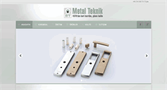 Desktop Screenshot of metalteknik.com.tr
